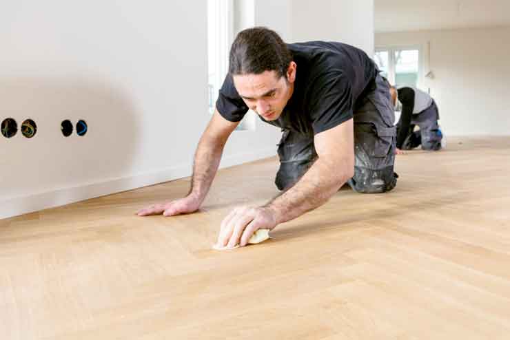 DIY Remove Paint From Hardwood Floors